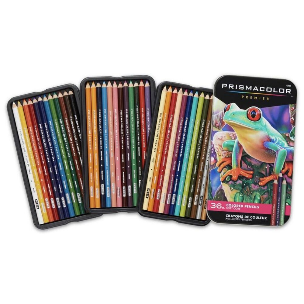 Prismacolor -  Premier Colored Pencils 36ct Tin Black